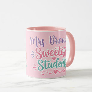 Taza de café personalizada para el profesor de los