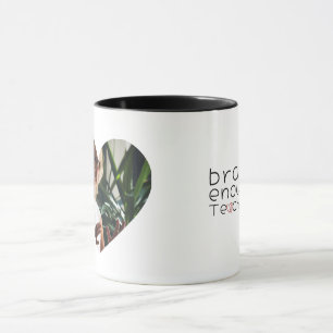 Taza de café personalizada para el profesor, graci