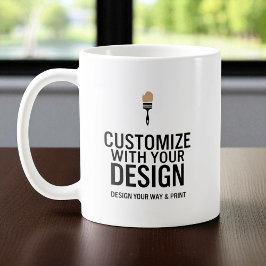 Taza de café personalizada para empresas con marca