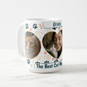 Taza de café personalizada para la mejor mamá de g