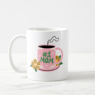 Taza de café personalizada para mamá #1 - Regalo d