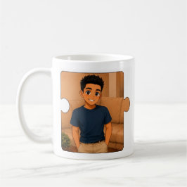 Taza de café personalizada para padre editable