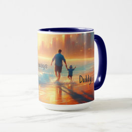 Taza de café personalizada para papá | Siempre a t