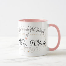 Taza de café personalizada para profesor Mundo Mar
