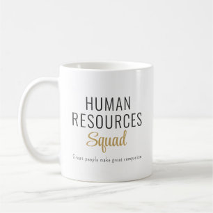Taza de café personalizada para Recursos Humanos
