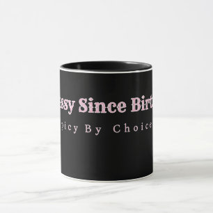 Taza De Café Personalizada Sassy Desde El Nacimien