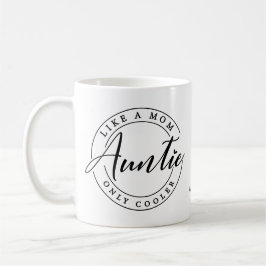 Taza De Café Personalizada tía de Guay