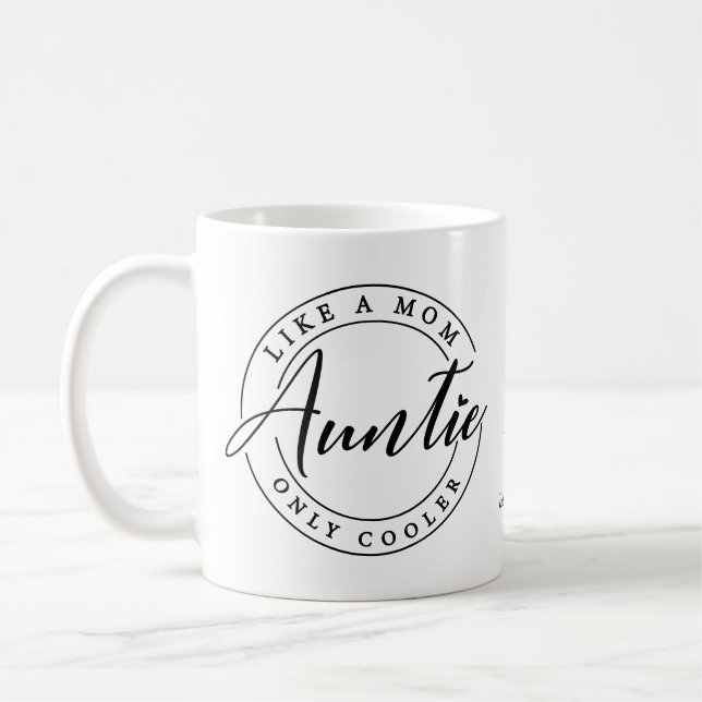 Taza De Café Personalizada tía de Guay (Izquierda)