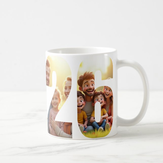 Taza De Café Personalizado 2026 (Derecha)