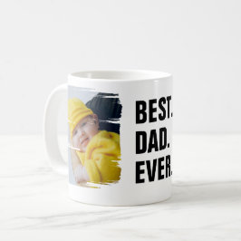 Taza De Café Personalizado 2 Foto Mejor Día del Padre Nunca Pad