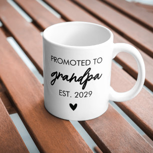 Taza De Café Personalizado Abuela y Abuelo Mug, regalo de Baby 