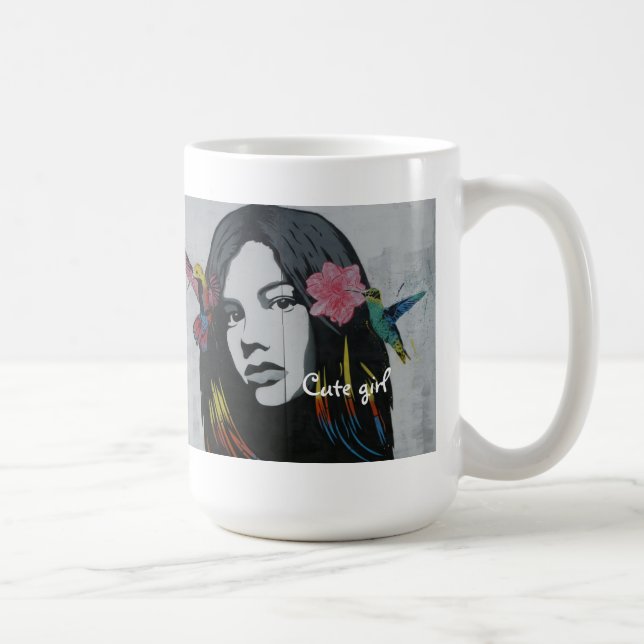 Taza De Café Personalizado agregar texto e imagen crear tu prop (Derecha)