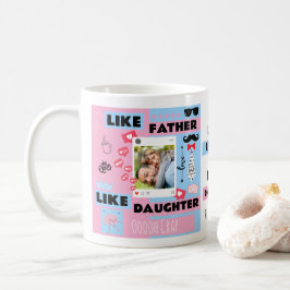Taza De Café Personalizado "Al igual que el padre, igual que la