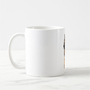 Taza De Café Personalizado alemán de Shepherd Cute