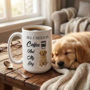 Taza De Café Personalizado Amante de Perro Lindo Personalizado