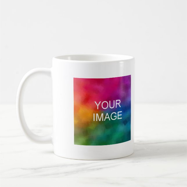 Taza De Café Personalizado Añadir sus propias imágenes de fotos (Izquierda)