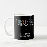 Personalizado Anestesia Técnico Retro Anestesia Te