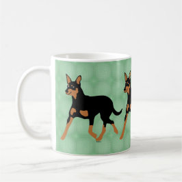 Taza De Café Personalizado Australiano Kelpie Trotting 2