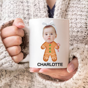 Taza De Café Personalizado Baby Face Gingerbread