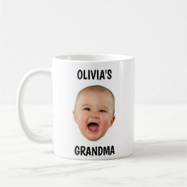 Taza De Café Personalizado Baby Face Mug Funny