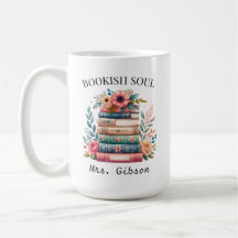 Personalizado Bookish Soul Book Lover Gift Bookwor