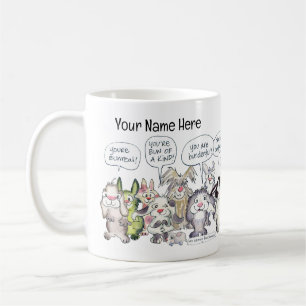 Taza De Café personalizado Bunderful Bunny Rabbits Personalizad