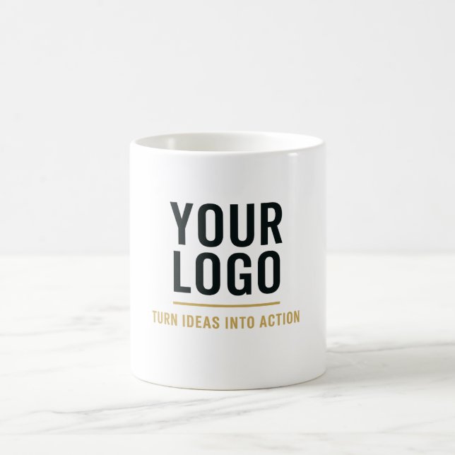 Taza De Café Personalizado Business Mug - Su logotipo, su empuj (Centro)