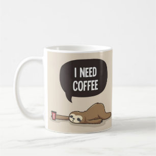 Taza De Café personalizado café marrón divertido
