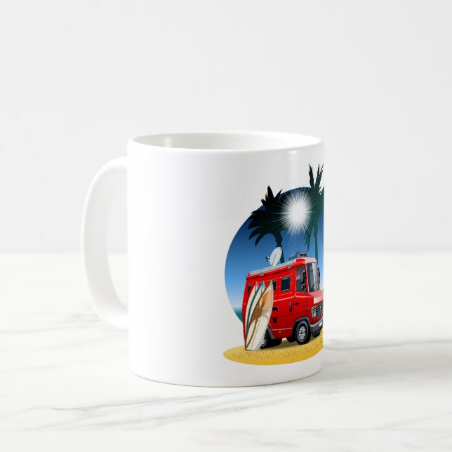 Taza De Café Personalizado Camper (Anverso izquierdo)