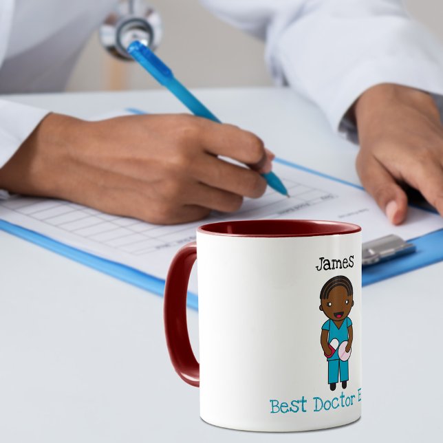Taza De Café Personalizado Chibi Health Care Profesional Gracia (Subido por el creador)