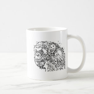Taza De Café Personalizado Chimpanzee