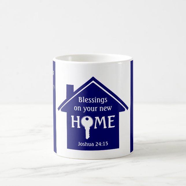 Taza De Café Personalizado Christian Nuevo café en casa Mug (Centro)