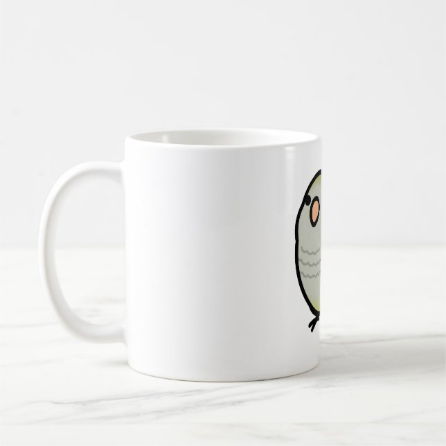Taza De Café PERSONALIZADO Chubby Dark Green Quaker (Izquierda)