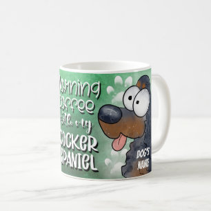 Taza De Café Personalizado Cocker Spaniel Perro Mascota Coffee 