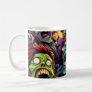 Taza De Café Personalizado Comic Zombies MUG