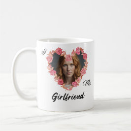 Taza De Café Personalizado con foto I Love My Girlfriend Mug