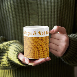 Taza De Café Personalizado Cosy Sweater Winter | Abrazos y caca