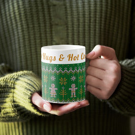 Taza De Café Personalizado Cosy Ugly Sweater | Abrazos y cacao