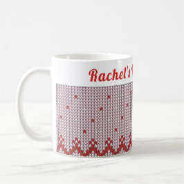 Taza De Café Personalizado Cosy Winter | Abrazos y cacao calien