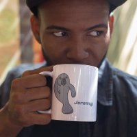 Personalizado Cute Manatee Personalizado