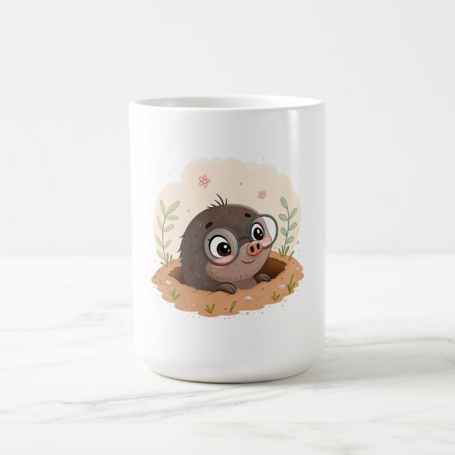 Taza De Café Personalizado Cute Rodent (Centro)