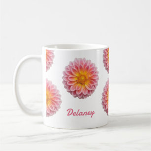 Taza De Café Personalizado Dahlia y Dew Drogas