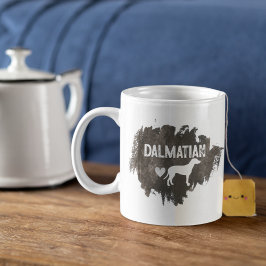 Taza De Café Personalizado Dalmatian Dad