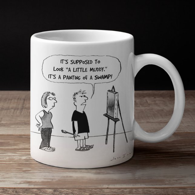 Taza De Café Personalizado de artistas | Profesora divertida de (Subido por el creador)