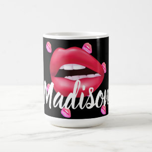 Taza De Café Personalizado de belleza de maquillaje con lápiz l