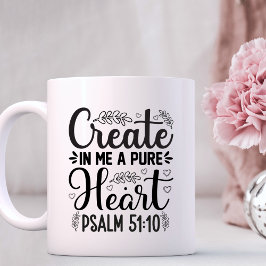 Taza De Café Personalizado de Biblia contra Escritura Cristiana