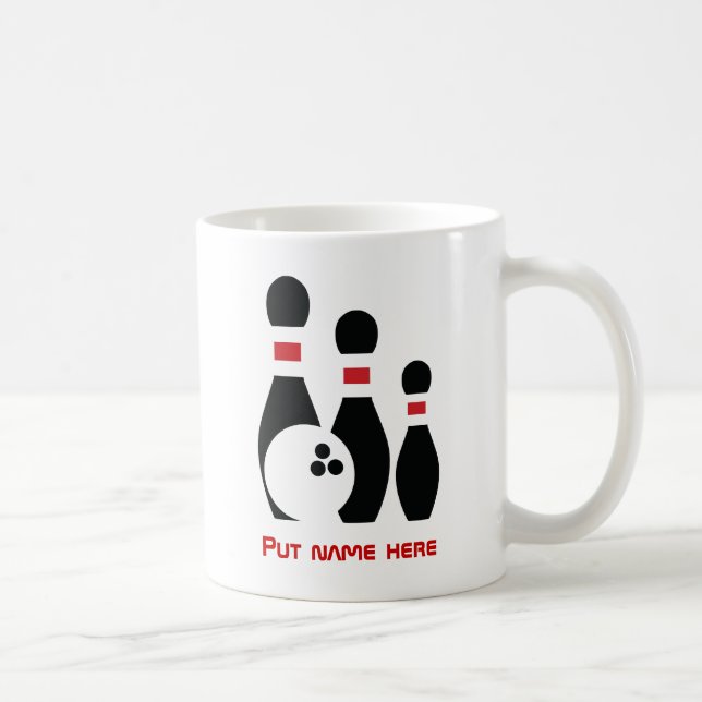 Taza De Café Personalizado de bolas y pastillas (Derecha)