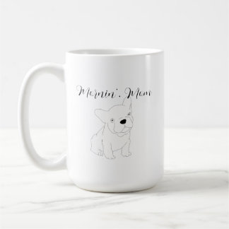 Taza De Café Personalizado de Cachorros de Bulldog francés