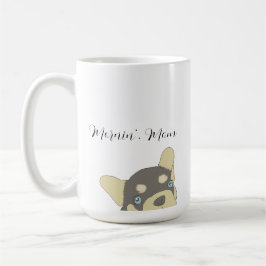 Taza De Café Personalizado de Cachorros de Bulldog francés