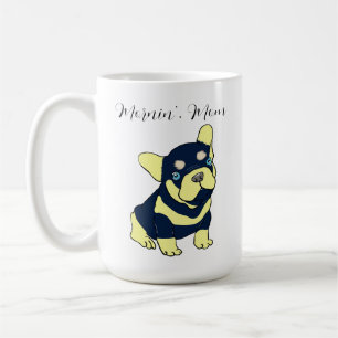 Taza De Café Personalizado de Cachorros de Bulldog francés